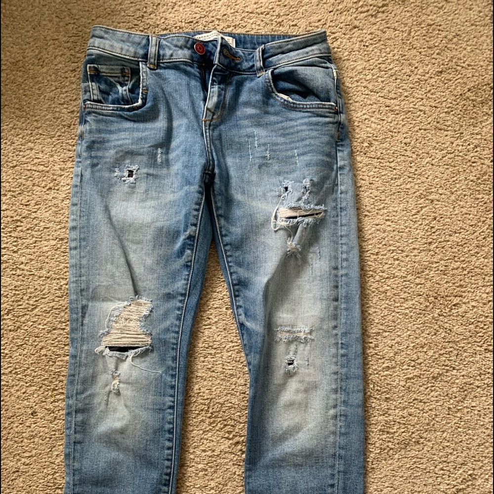 Zara basic denim jeans